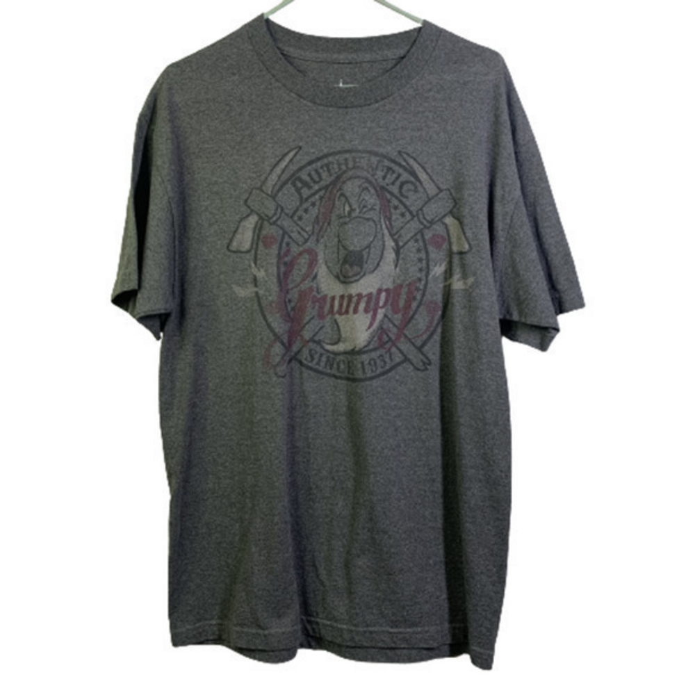 DISNEY PARKS Dark Grey Grumpy Graphic‎ T-Shirt